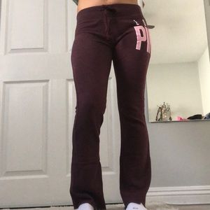 Victoria’s Secret PINK flare fitted sweats
